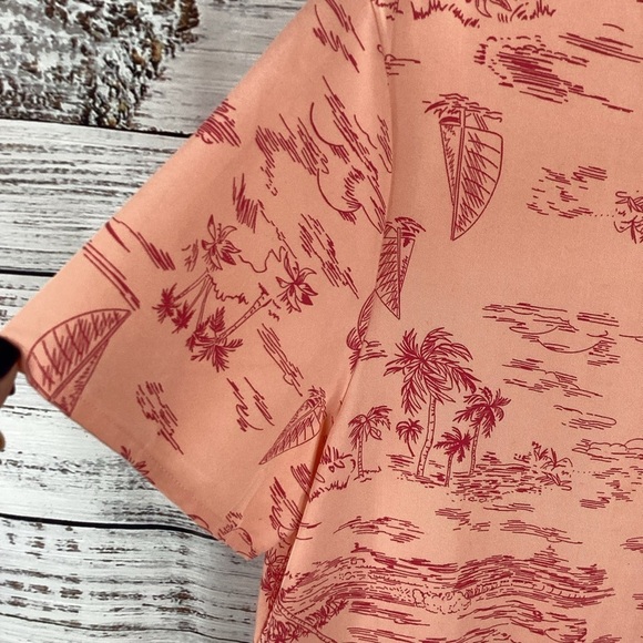 LANDS END SIZE XS 2 4 PEACH PINK DRESS VACATION BEACH ISLAND GUC - Picture 8 of 15